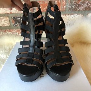 NEW Lucky Brand Strappy Wedge
